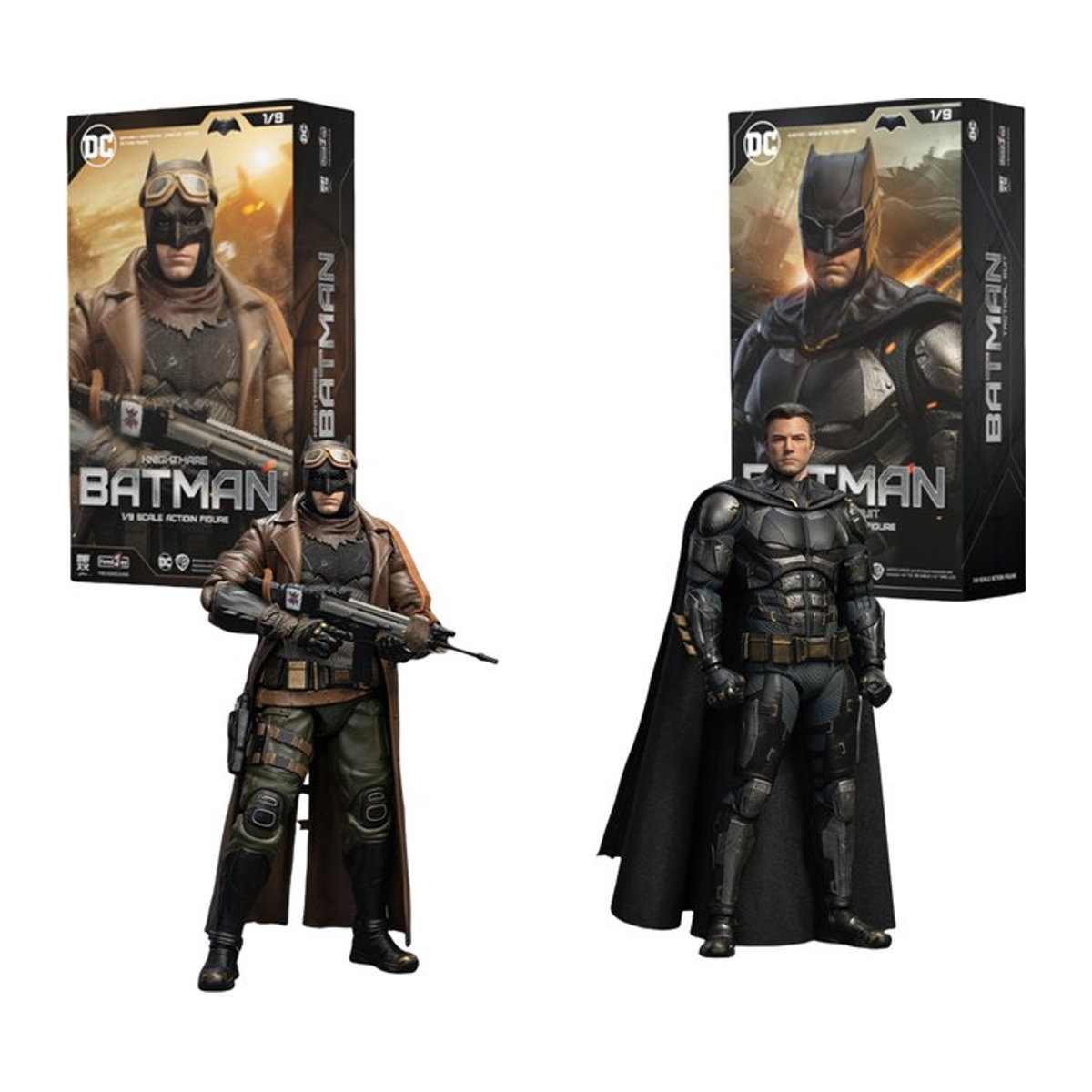 FondJoy Batman Nightmare Desert Action Figur Bruce Wayne 1/9 Modell Ornament in Schwarz - Bild 1
