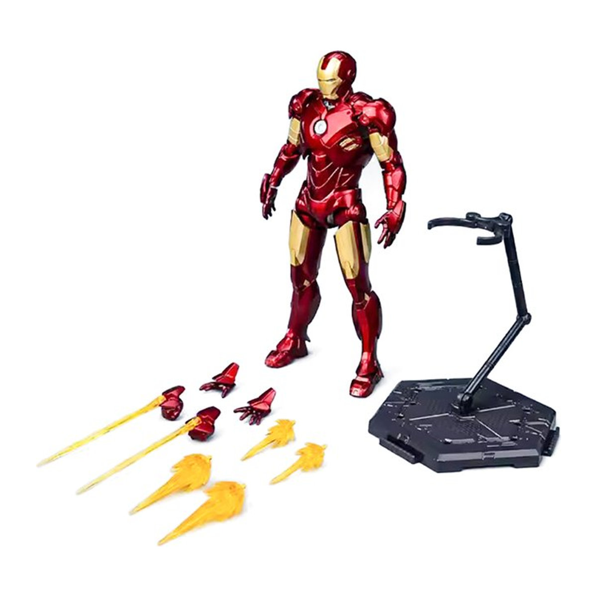 Fondjoy Iron Man MK4 Modell Kit 1/12 Infinity Saga Montagefigur in Rot - Bild 1