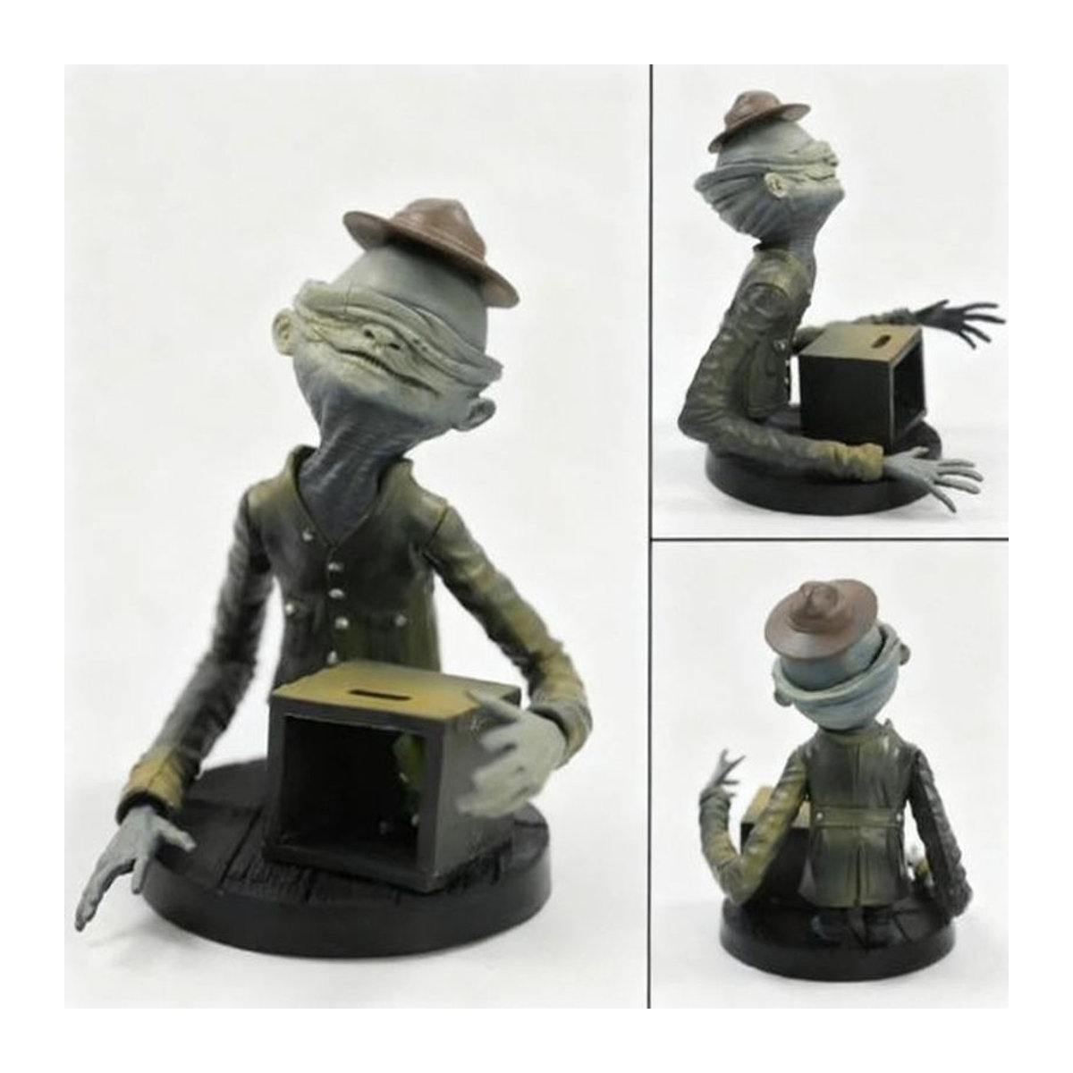 Fondjoy Little Nightmares Roger Long Arms Man Actionfigur aus Kunstharz in Grau als dekorative Statue - Bild 1