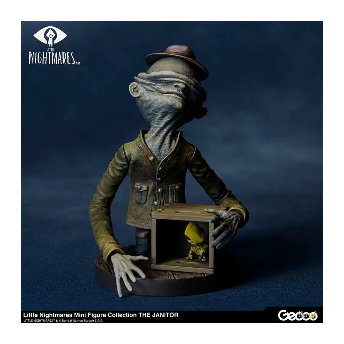 Fondjoy Little Nightmares Roger Long Arms Man Actionfigur aus Kunstharz in Grau als dekorative Statue - Bild 2
