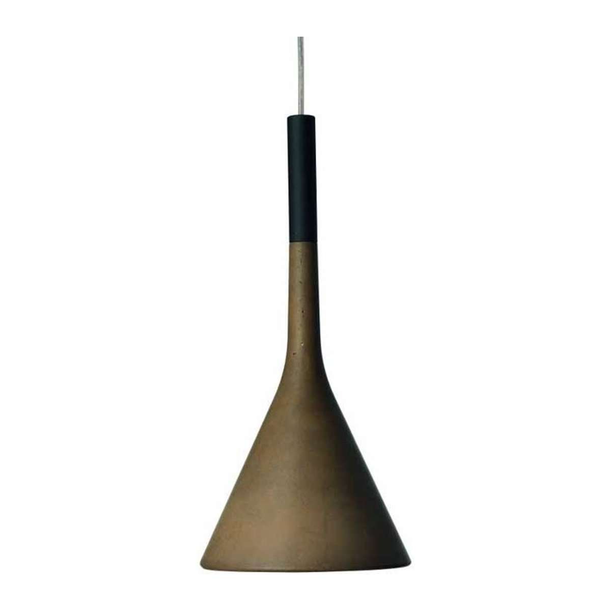 Foscarini Aplomb Pendelleuchte Braun aus Beton Modern Minimalistisch - Bild 1
