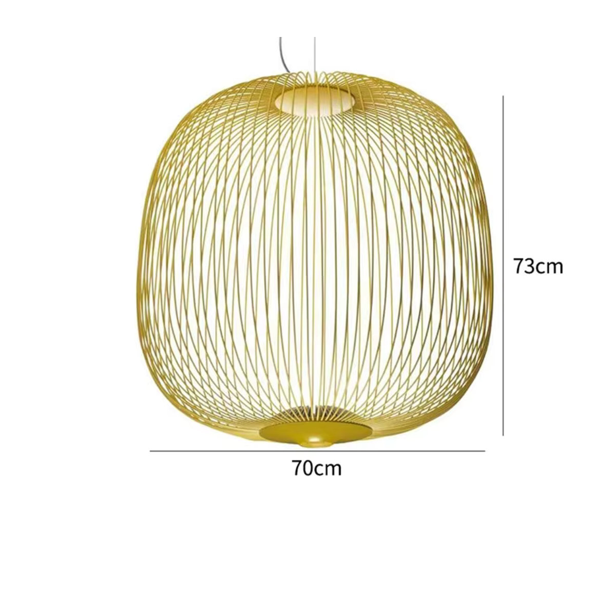 Foscarini Speces Pendelleuchte in Natur im minimalistischen Design - Bild 7