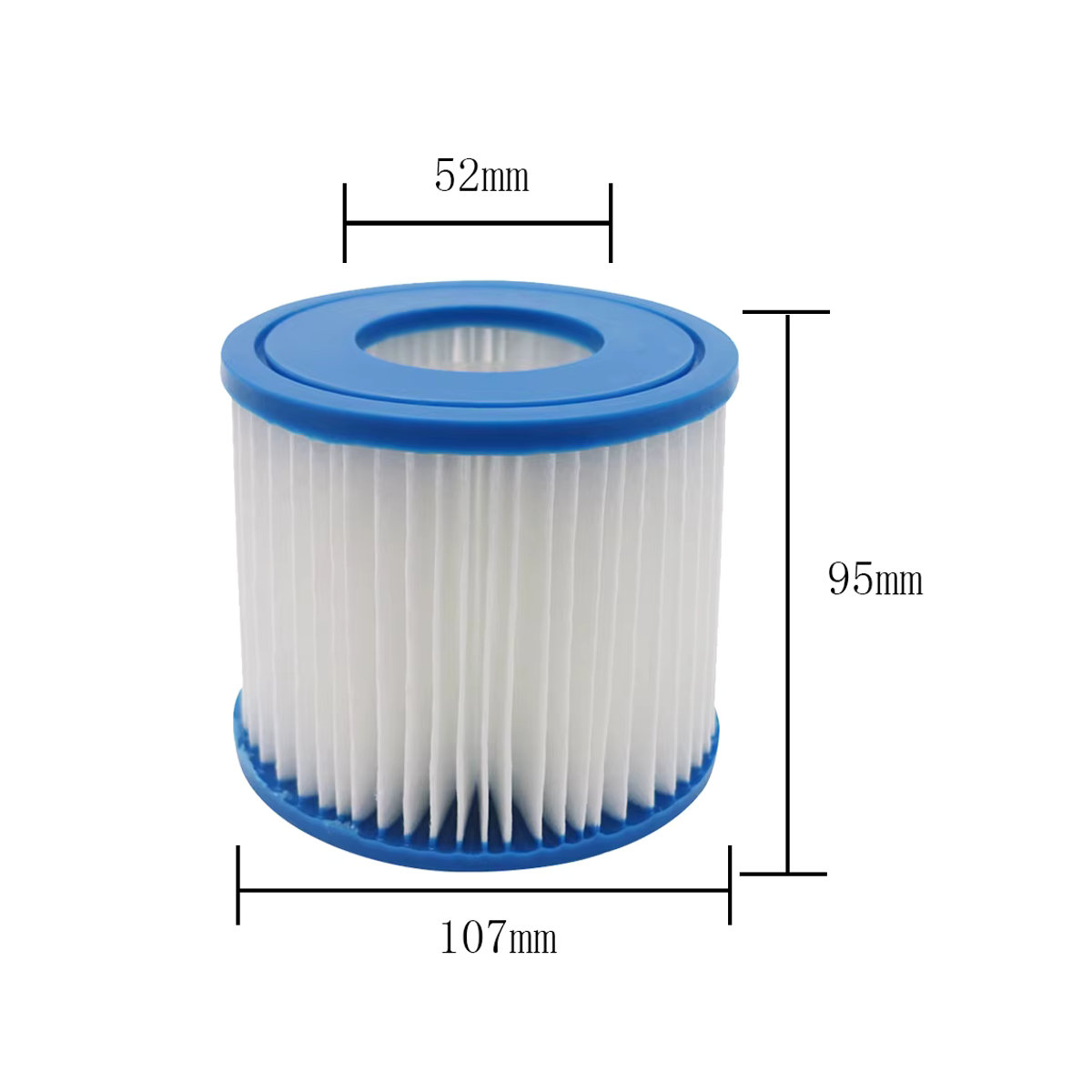 Fowoy Ersatzfilter für Schwimmbad Typ D Sommer Wellen P57100102 kompatibel mit SFS-350, RP-350, RP-400, RP-600, RX-600 und SFS-600 - Bild 2