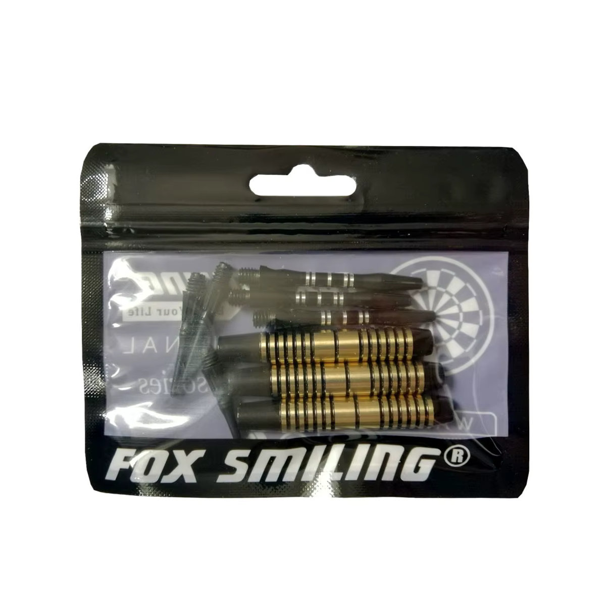 Fox Smiling 3er Set elektronische Softdarts mit Kupferfass und Aluminiumschienen in Bunt, 18 g - Bild 6