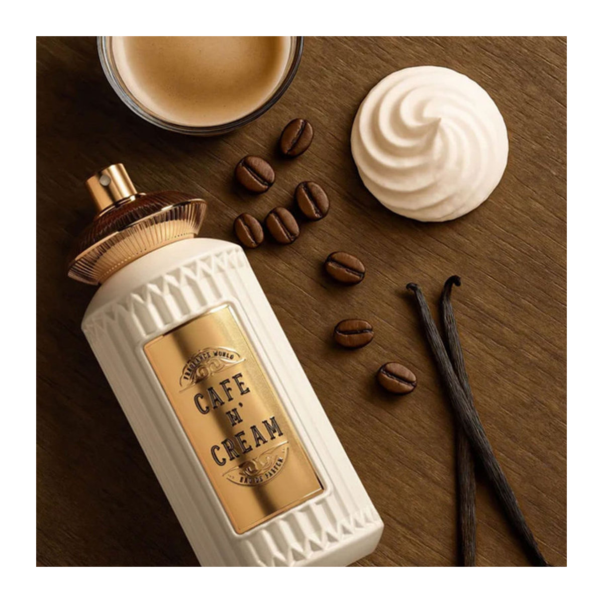 Fragrance World Cafe N'Cream Eau de Parfum für Damen und Herren 100ml - Bild 3