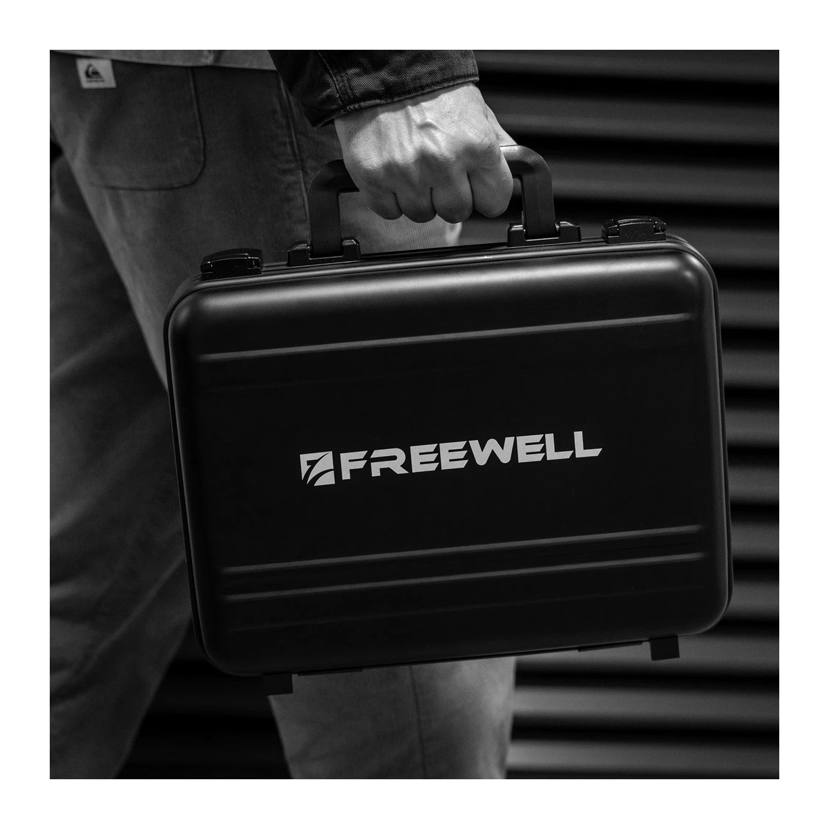 Freewell Pro Filmmaker Objektiv-Tragetasche in Schwarz, Modernes Design - Bild 1