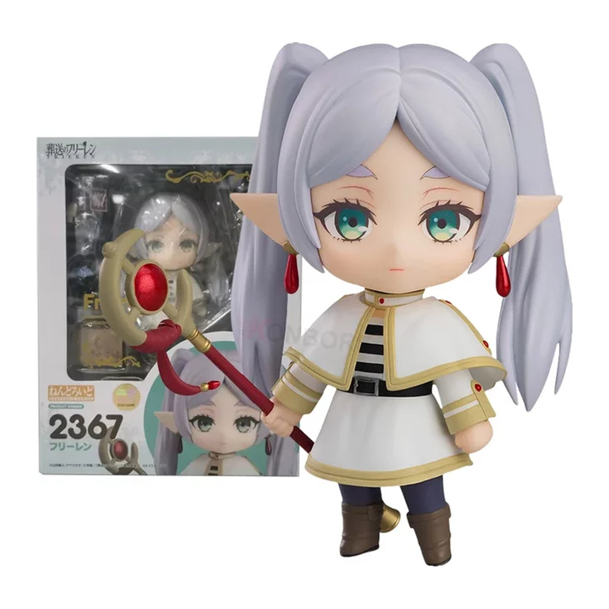 Frieren Beyond Journey's End Anime Figur Farn Noodle Stopper Actionfigur von KONBORE in Weiß - Bild 1