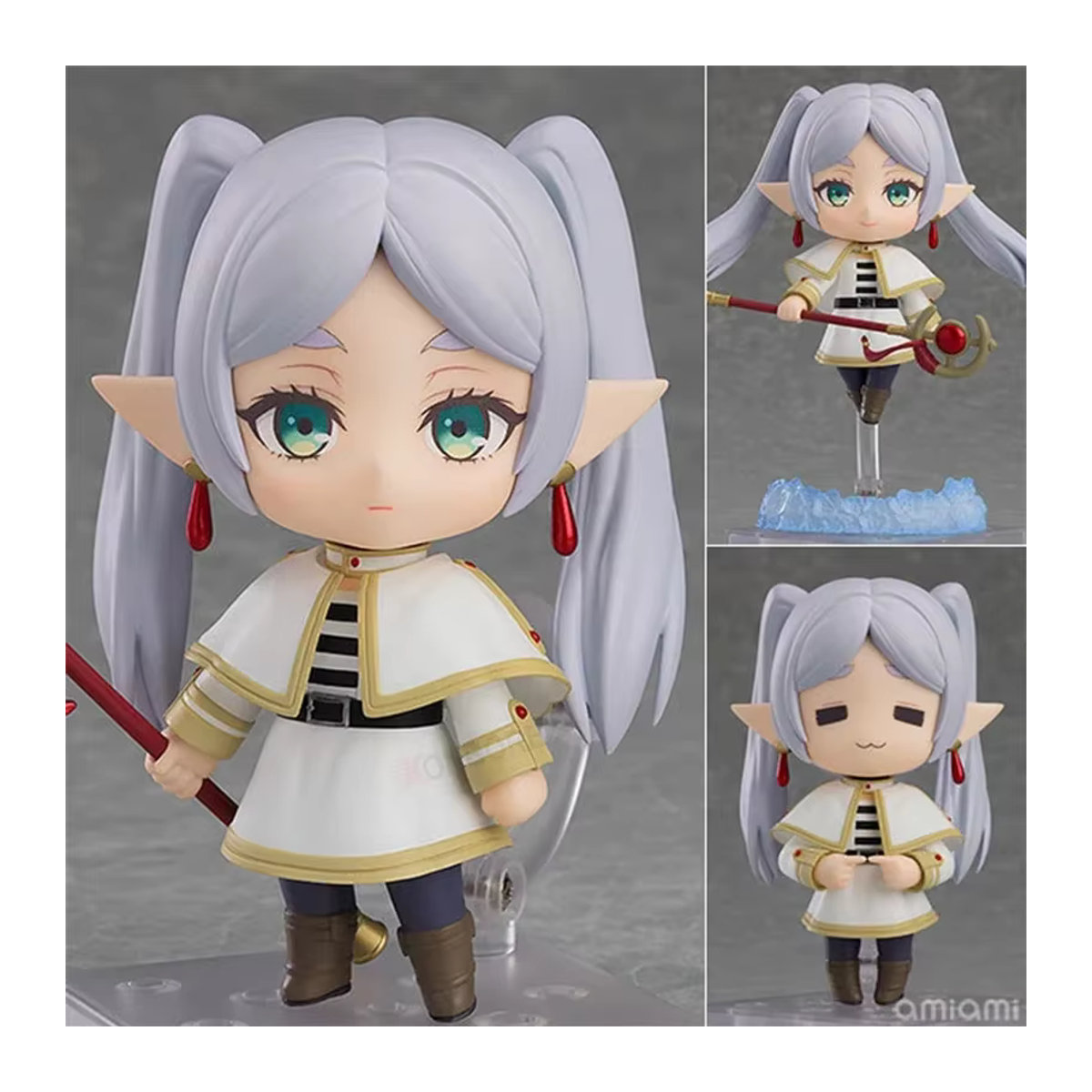 Frieren Beyond Journey's End Anime Figur Farn Noodle Stopper Actionfigur von KONBORE in Weiß - Bild 2