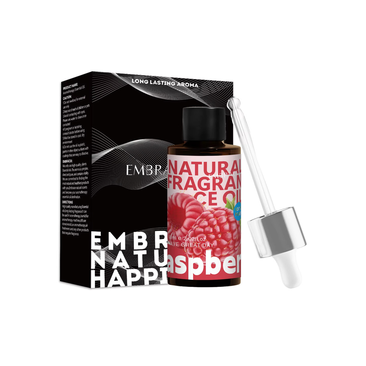 Fruchtiges Himbeeröl als ätherisches Obstöl für Diffusor und Aromatherapie, 60 ml - Bild 5