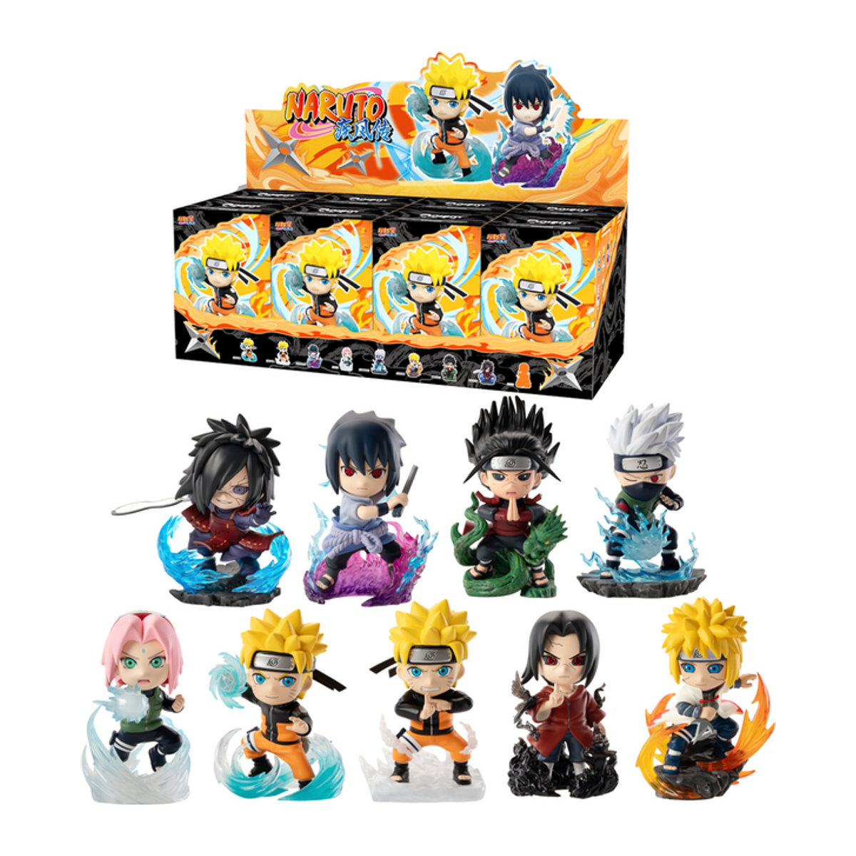FUNISM Naruto Shippuden Chronicles Great Ninja War Series Blind Box Vol.1 Anime-Figur, mehrfarbig - Bild 1