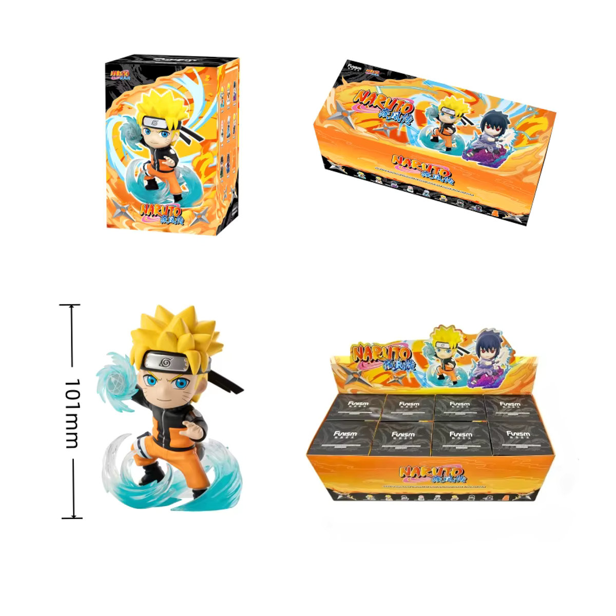 FUNISM Naruto Shippuden Chronicles Great Ninja War Series Blind Box Vol.1 Anime-Figur, mehrfarbig - Bild 5
