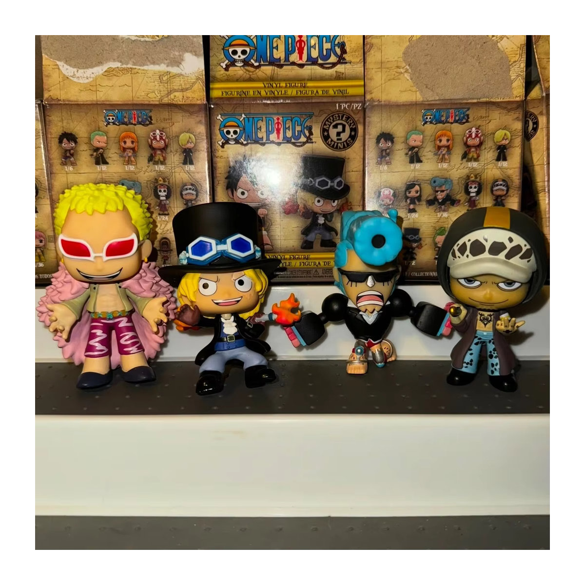 Funko One Piece Mystery Minis Blind Box Anime Figuren Ruffy und Roronoa Zoro Sammlerfiguren aus Kunststoff, mehrfarbig - Bild 2