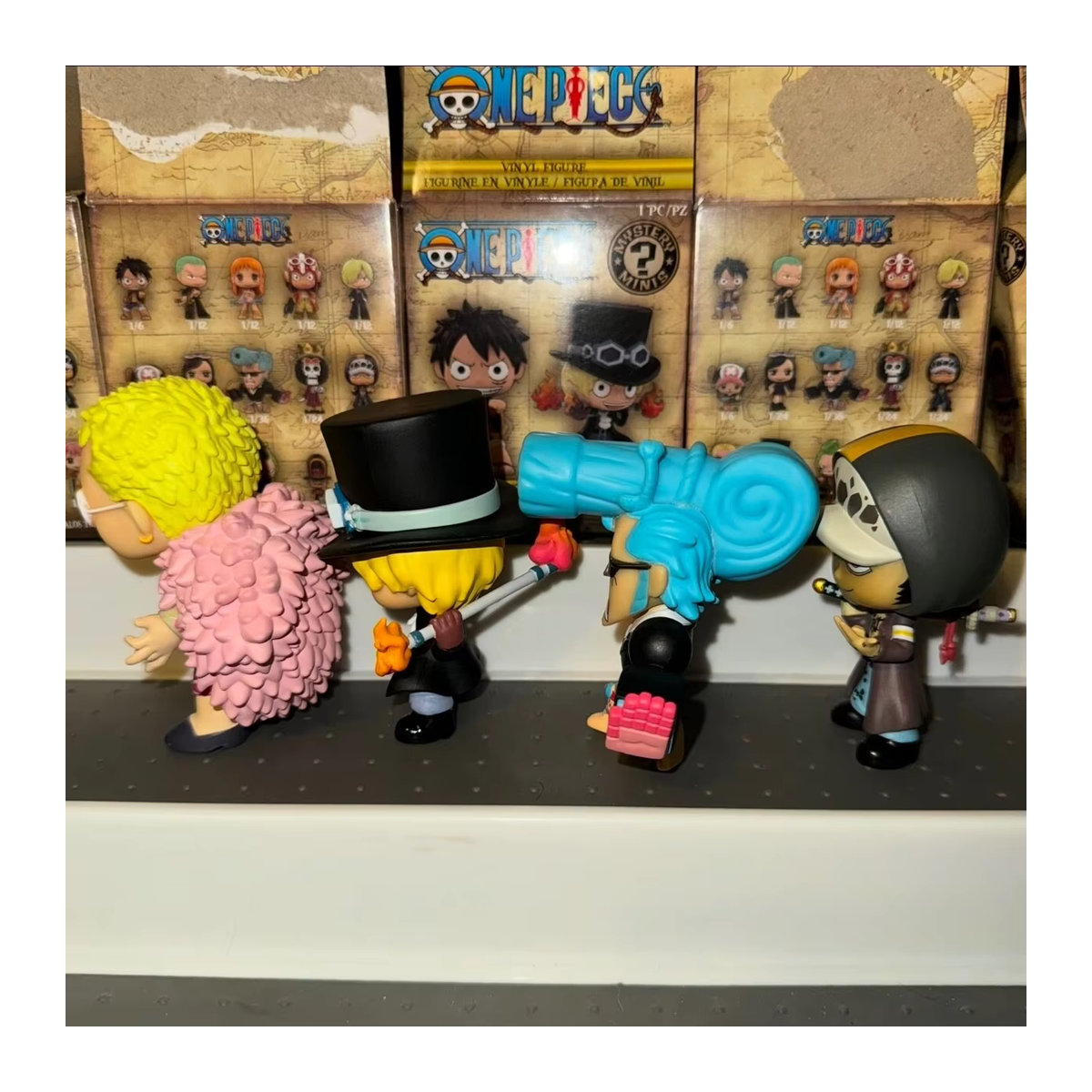 Funko One Piece Mystery Minis Blind Box Anime Figuren Ruffy und Roronoa Zoro Sammlerfiguren aus Kunststoff, mehrfarbig - Bild 3