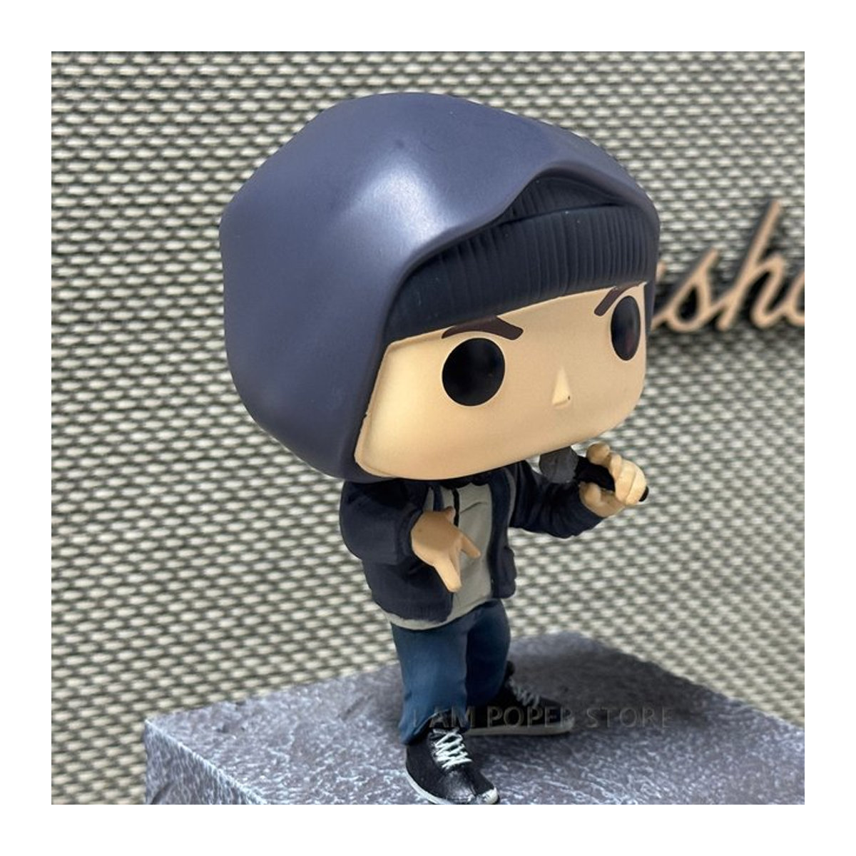 Funko Pop Actionfigur Eminem 8 Mile B-Rabbit 1052, mehrfarbige Hip Hop Star Sammelfigur aus Kunststoff - Bild 1
