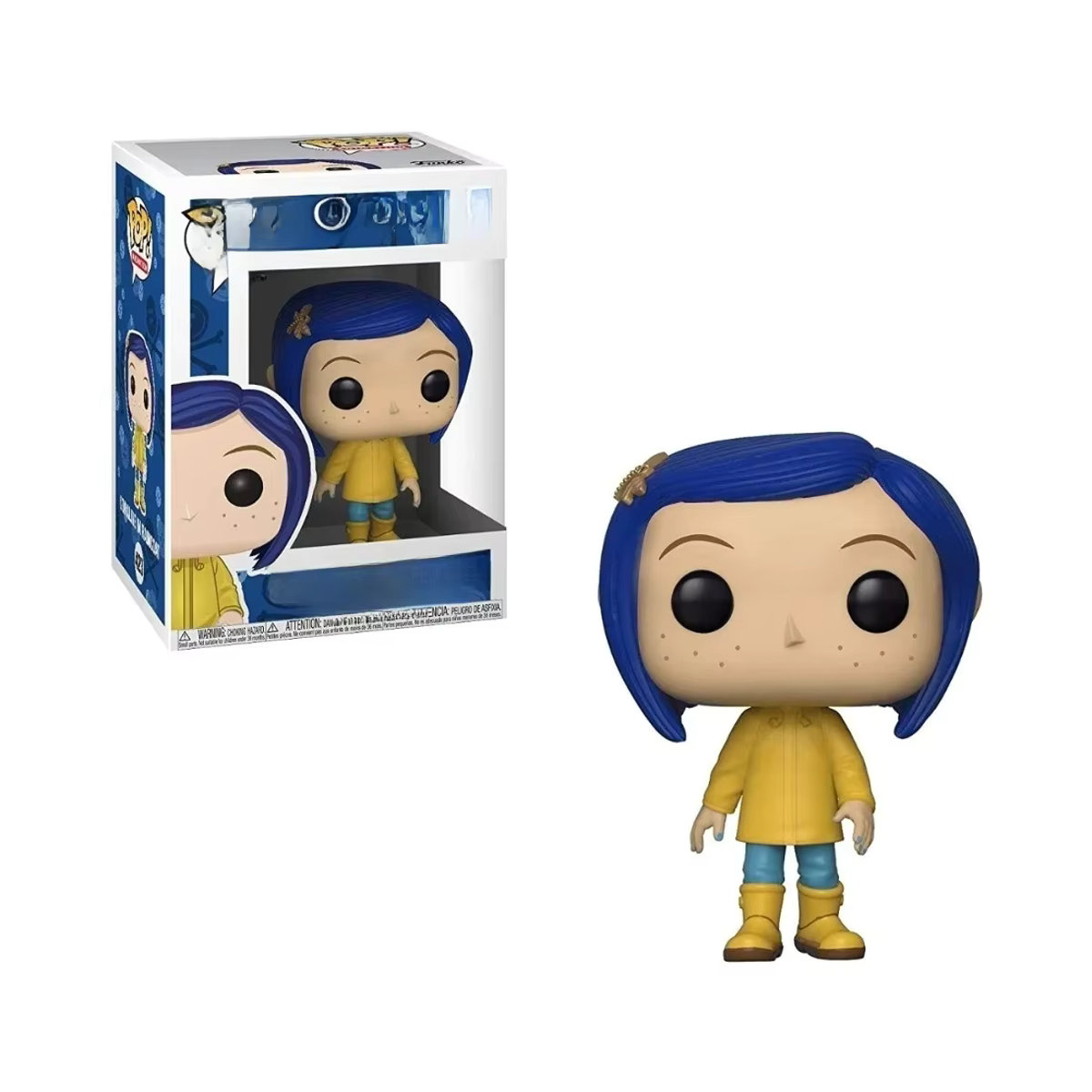 Funko Pop Animation Coraline im Regenmantel 423 Vinylfigur mehrfarbig - Bild 3