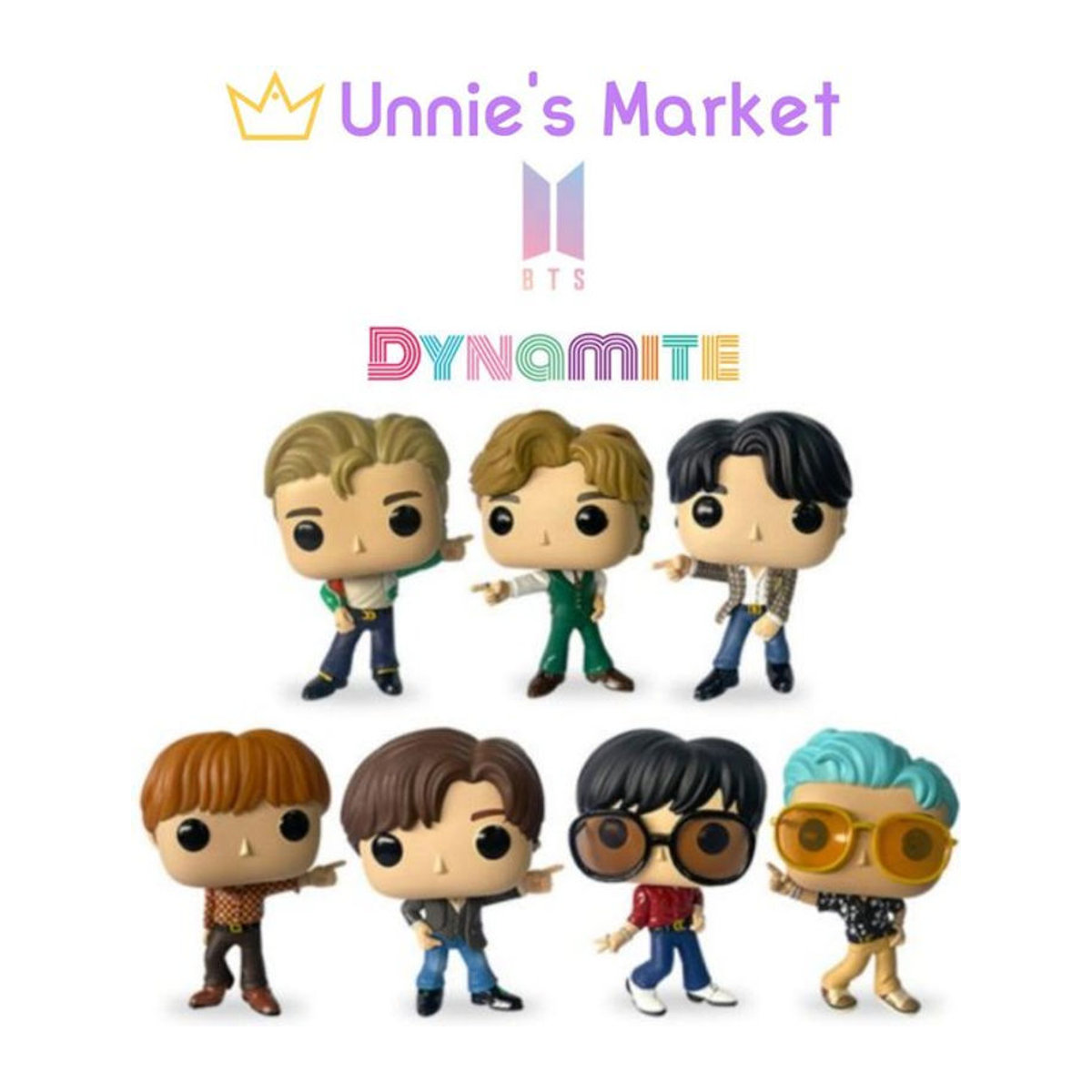 Funko Pop BTS Dynamite Jimin Figur aus Kunststoff - Bild 1