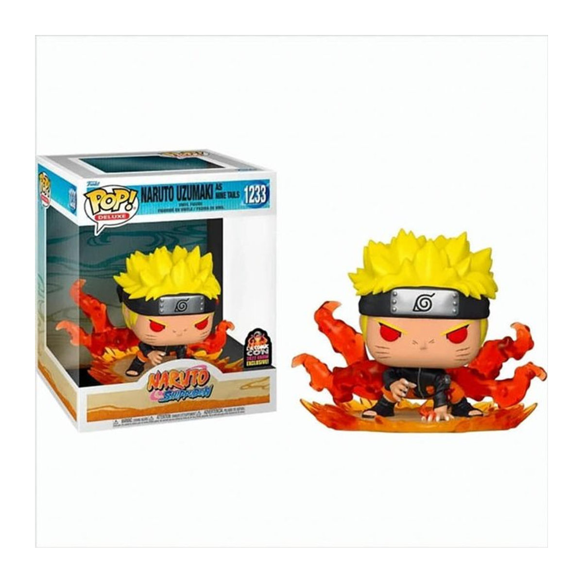 Funko POP Deluxe Naruto Uzumaki as Nine Tails Figur - Bild 1