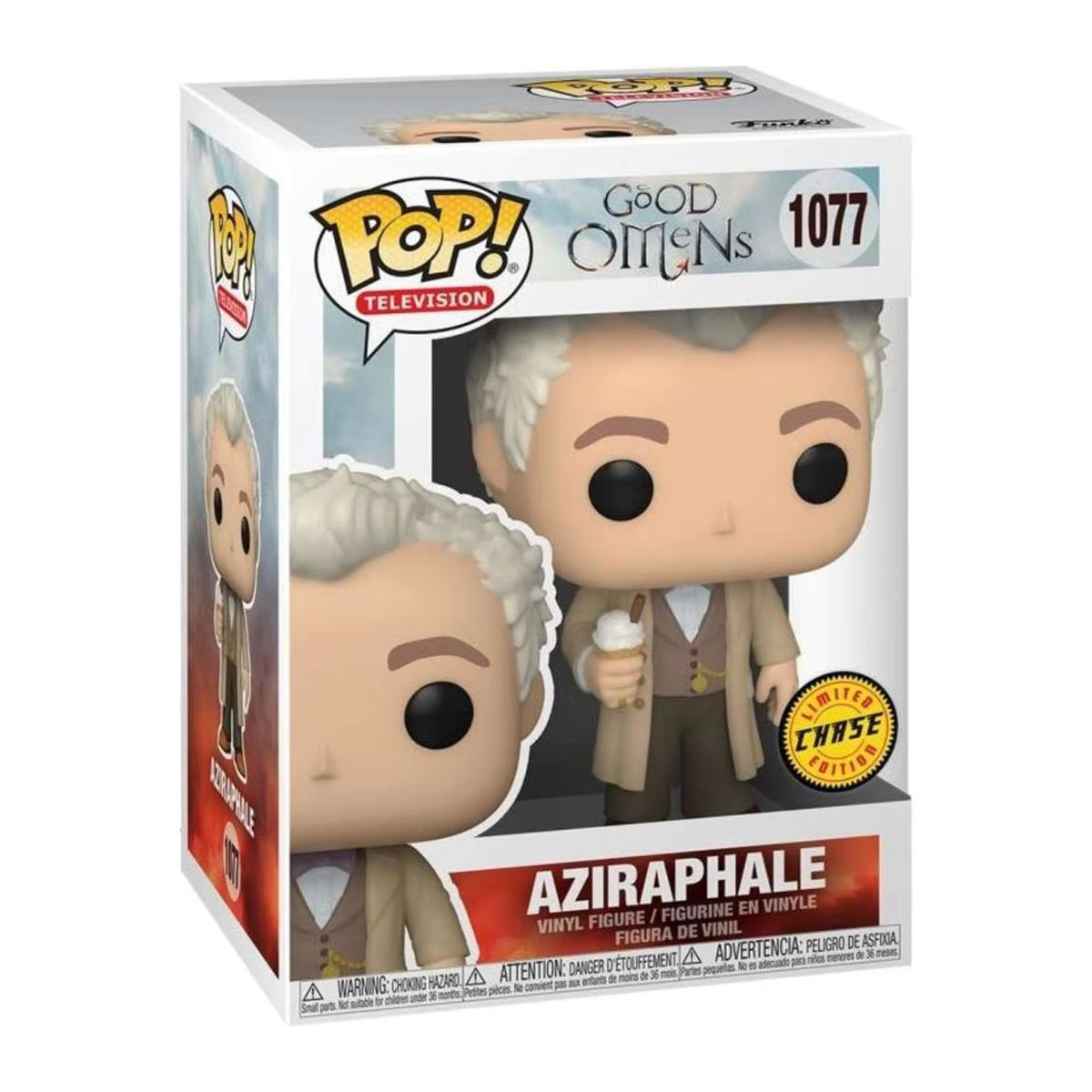 Funko Pop Good Omens Aziraphale und Crowley Vinyl-Actionfiguren mehrfarbig - Bild 3