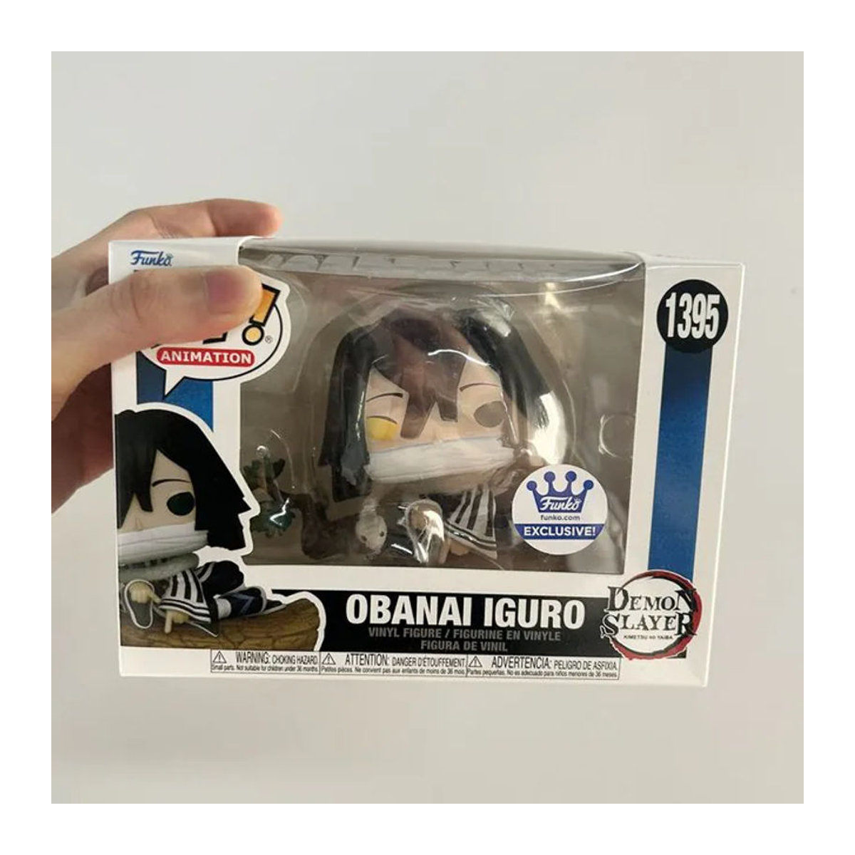 Funko Pop! Vinyl-Actionfigur Demon Slayer Obanai Iguro # 1395 mehrfarbig - Bild 1
