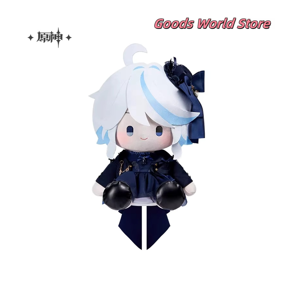 Furina Kissenfigur Sitzmodell Ornament von miHOYO aus Genshin Impact in Blau - Bild 4