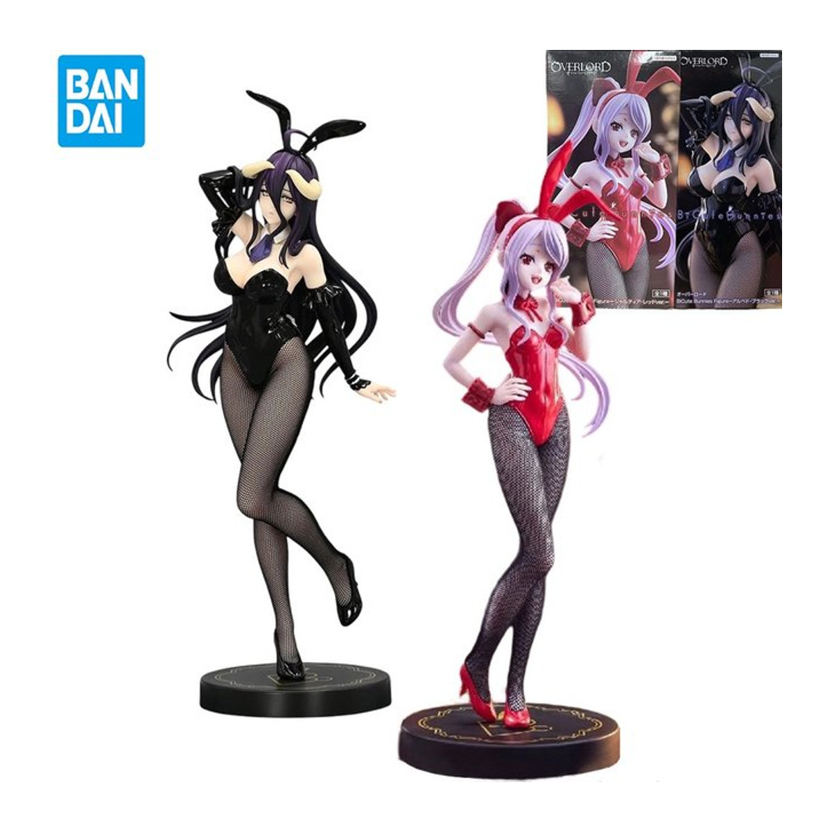 FuRyu BiCute Bunnies Overlord Albedo Action Figure, mehrfarbiges PVC Modell, Höhe: 30 cm - Bild 1