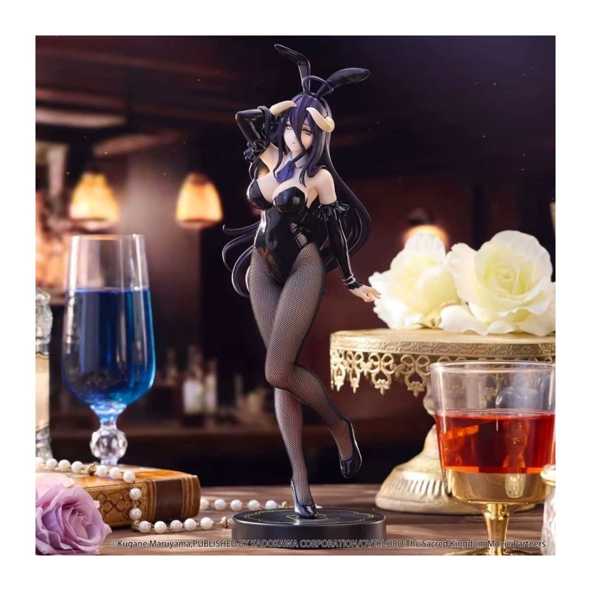 FuRyu BiCute Bunnies Overlord Albedo Action Figure, mehrfarbiges PVC Modell, Höhe: 30 cm - Bild 2