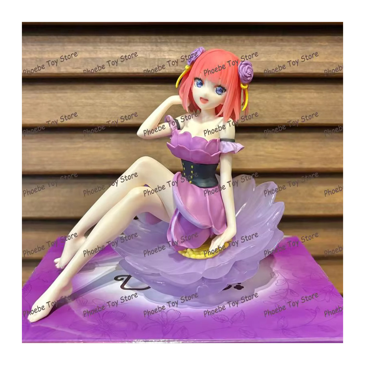 Furyu Bloo-Me! Tee Quintessentia Quints Pets Nakano Anime Acchion Figur aus Kunststoff, Lila - Bild 2