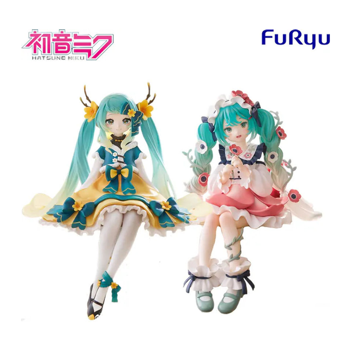 FuRyu Hatsune Miku Flower Fairy Anime Actionfigur aus PVC in mehrfarbigem Floral-Design - Bild 1