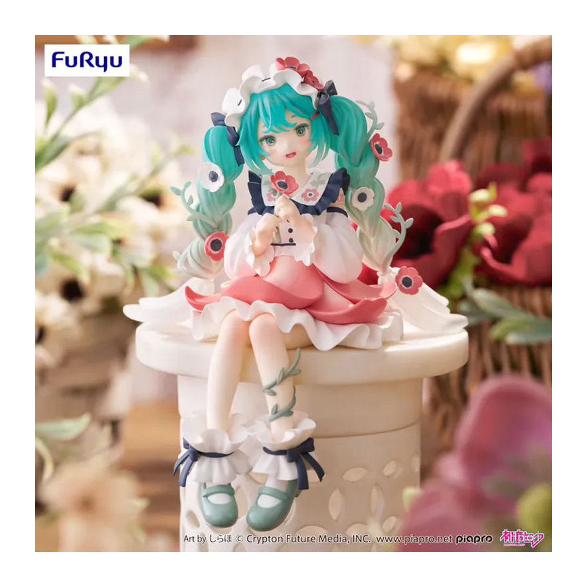 FuRyu Hatsune Miku Flower Fairy Anime Actionfigur aus PVC in mehrfarbigem Floral-Design - Bild 2