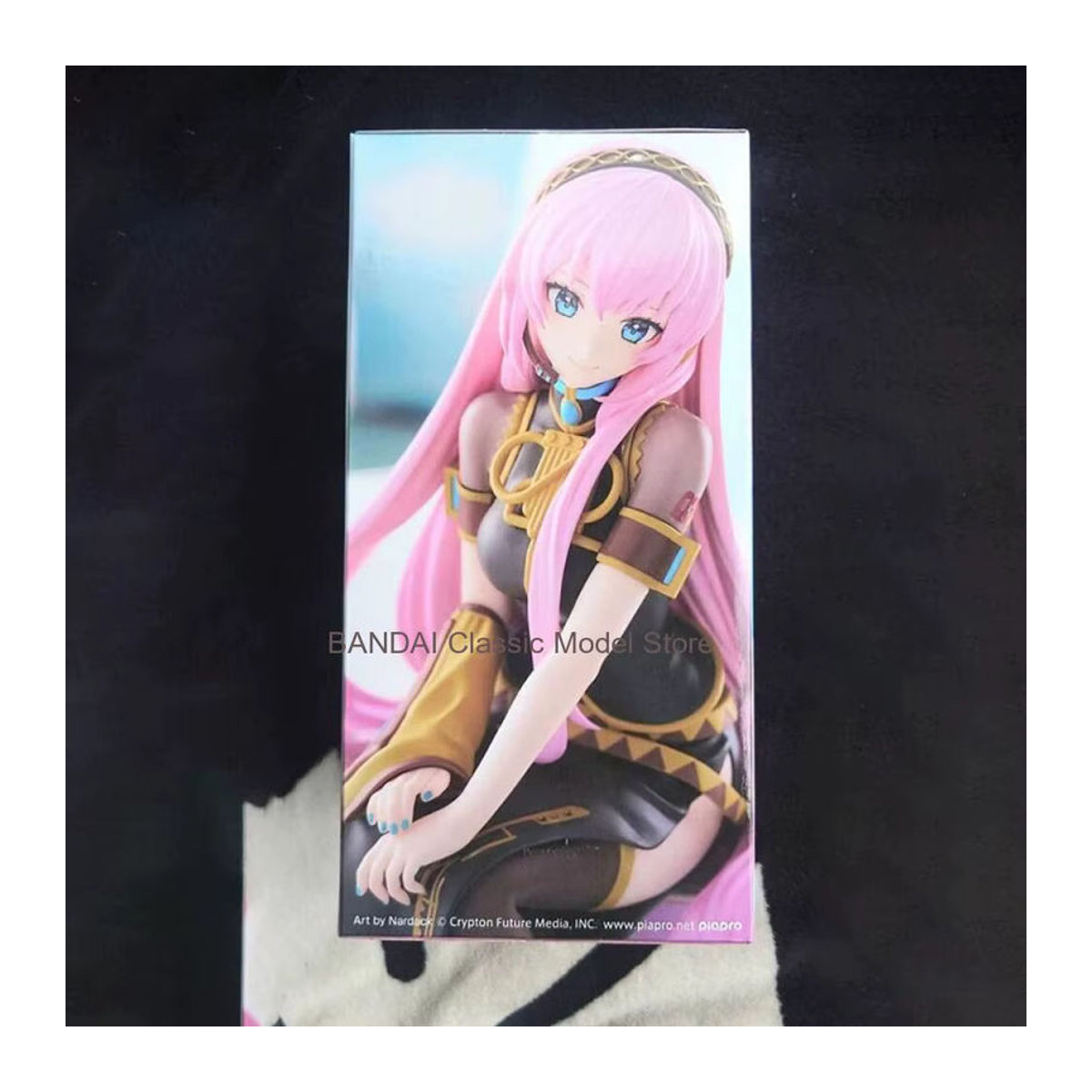 FuRyu Hatsune Miku Serie Megurine Luka Noodle Stopper Anime Actionfigur aus Kunststoff, mehrfarbig, Höhe: 15 cm - Bild 5