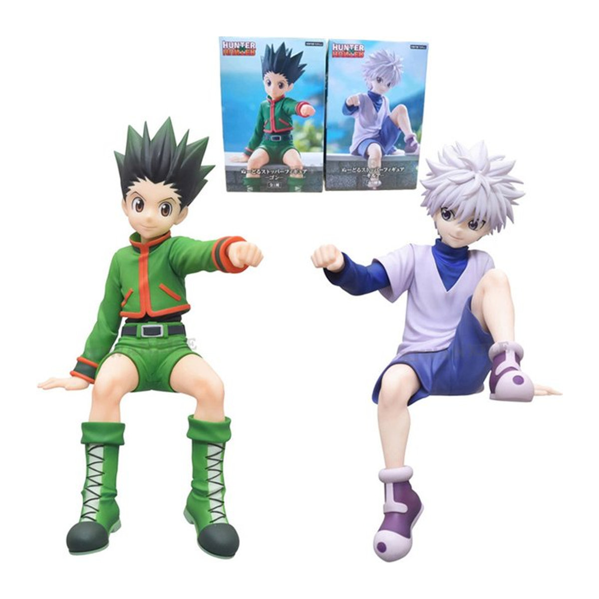 FuRyu Hunter x Hunter Anime Figur Killua Zoldyck Nudel Stopper, mehrfarbig, Höhe: 13 cm - Bild 1