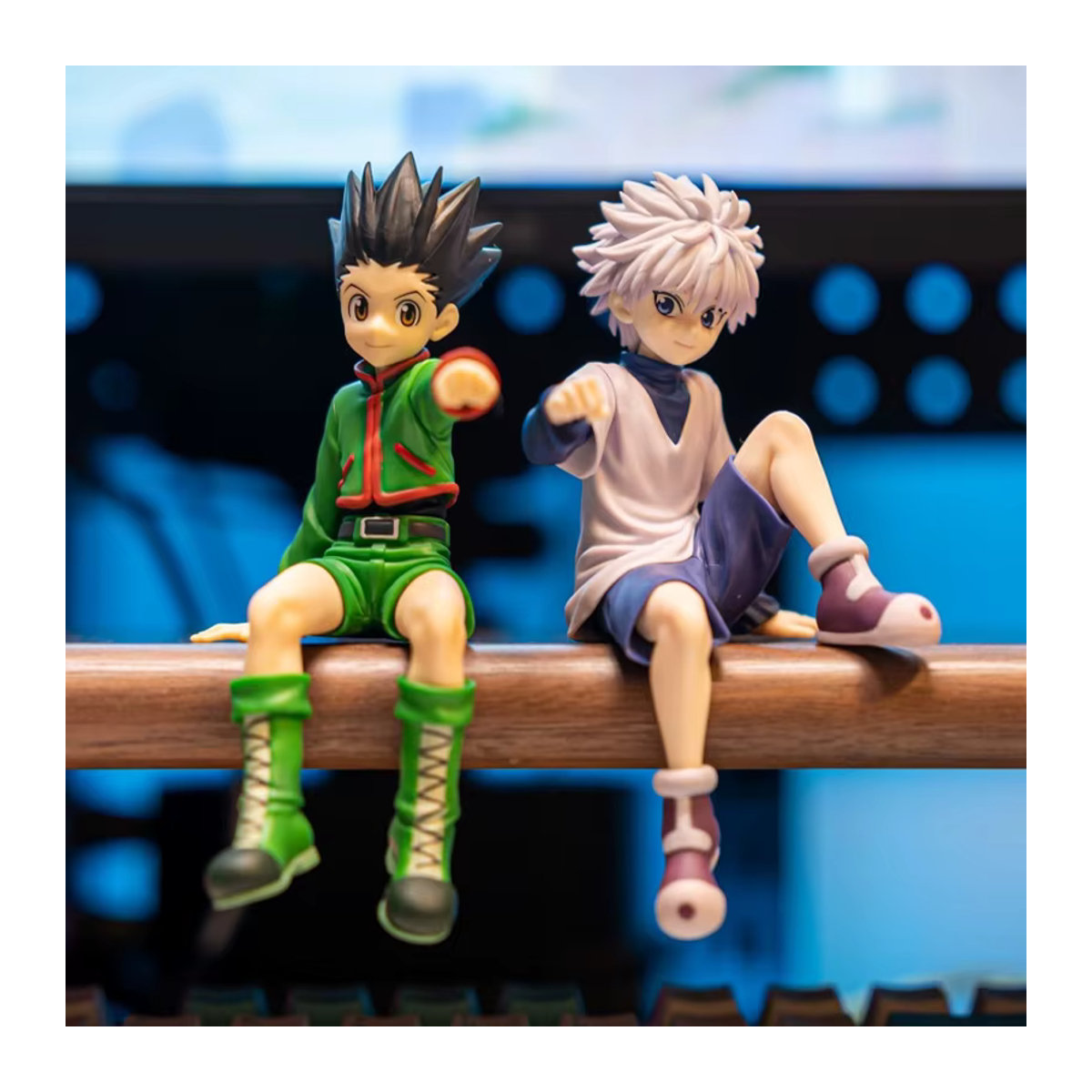 FuRyu Hunter x Hunter Anime Figur Killua Zoldyck Nudel Stopper, mehrfarbig, Höhe: 13 cm - Bild 3