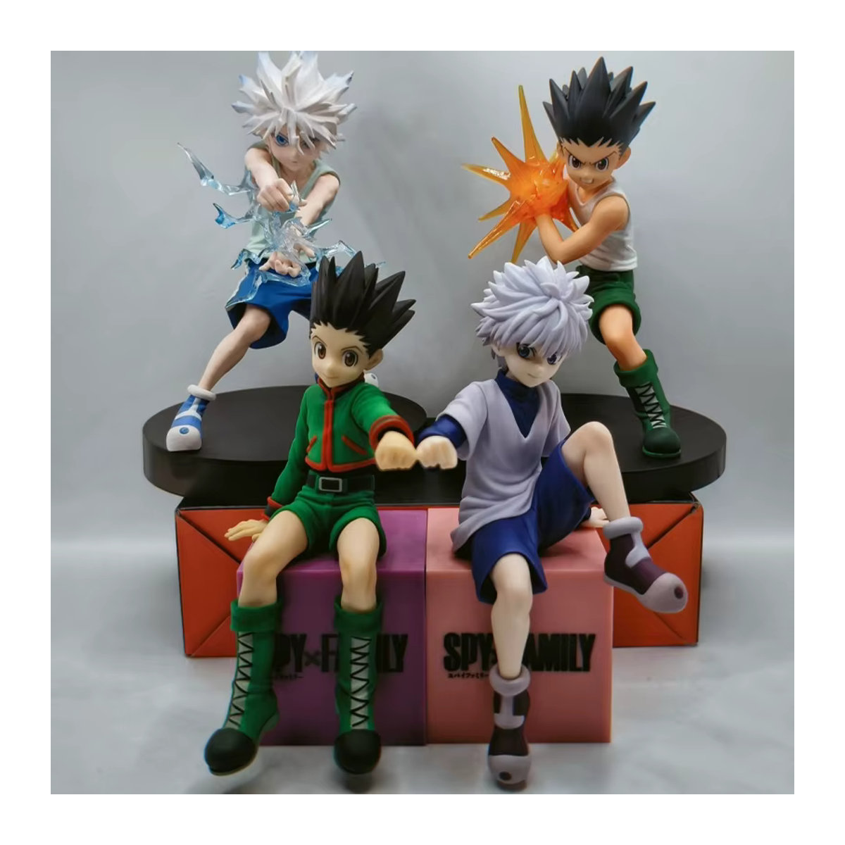 FuRyu Hunter x Hunter Anime Figur Killua Zoldyck Nudel Stopper, mehrfarbig, Höhe: 13 cm - Bild 4