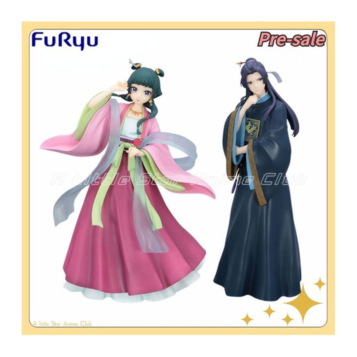 FuRyu Trio-Try-iT The Apothecary Diaries Maomao und Jinshi Ornament-Modellfigur, mehrfarbig - Bild 1
