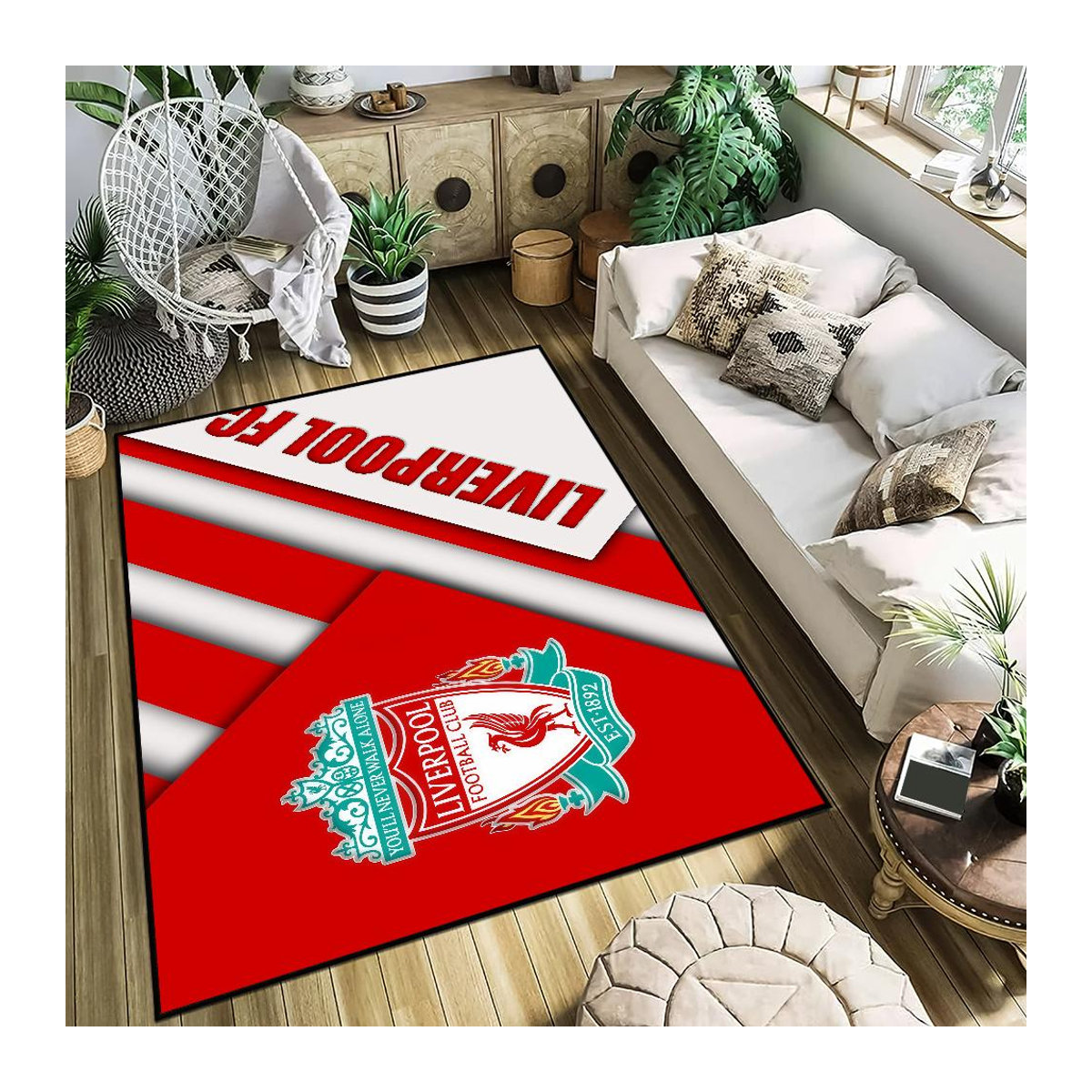 Fußmatte Liverpool Football Club Design für Wohnzimmer, Küche oder Schlafzimmer B/B: 50 x 80 cm - Bild 1