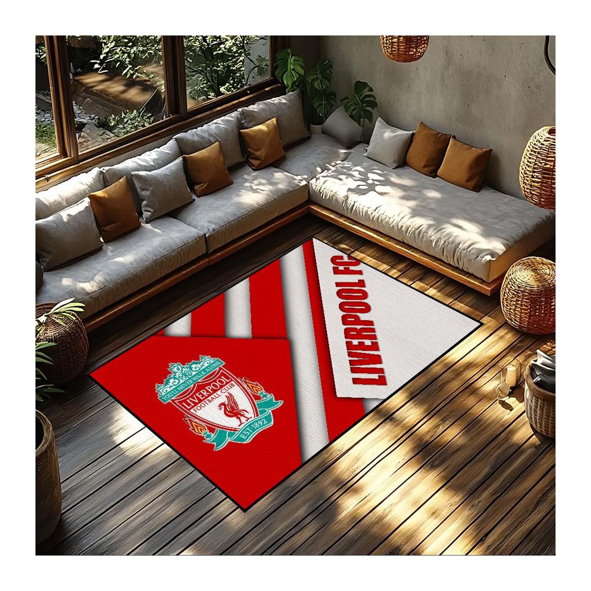 Fußmatte Liverpool Football Club Design für Wohnzimmer, Küche oder Schlafzimmer B/B: 50 x 80 cm - Bild 3