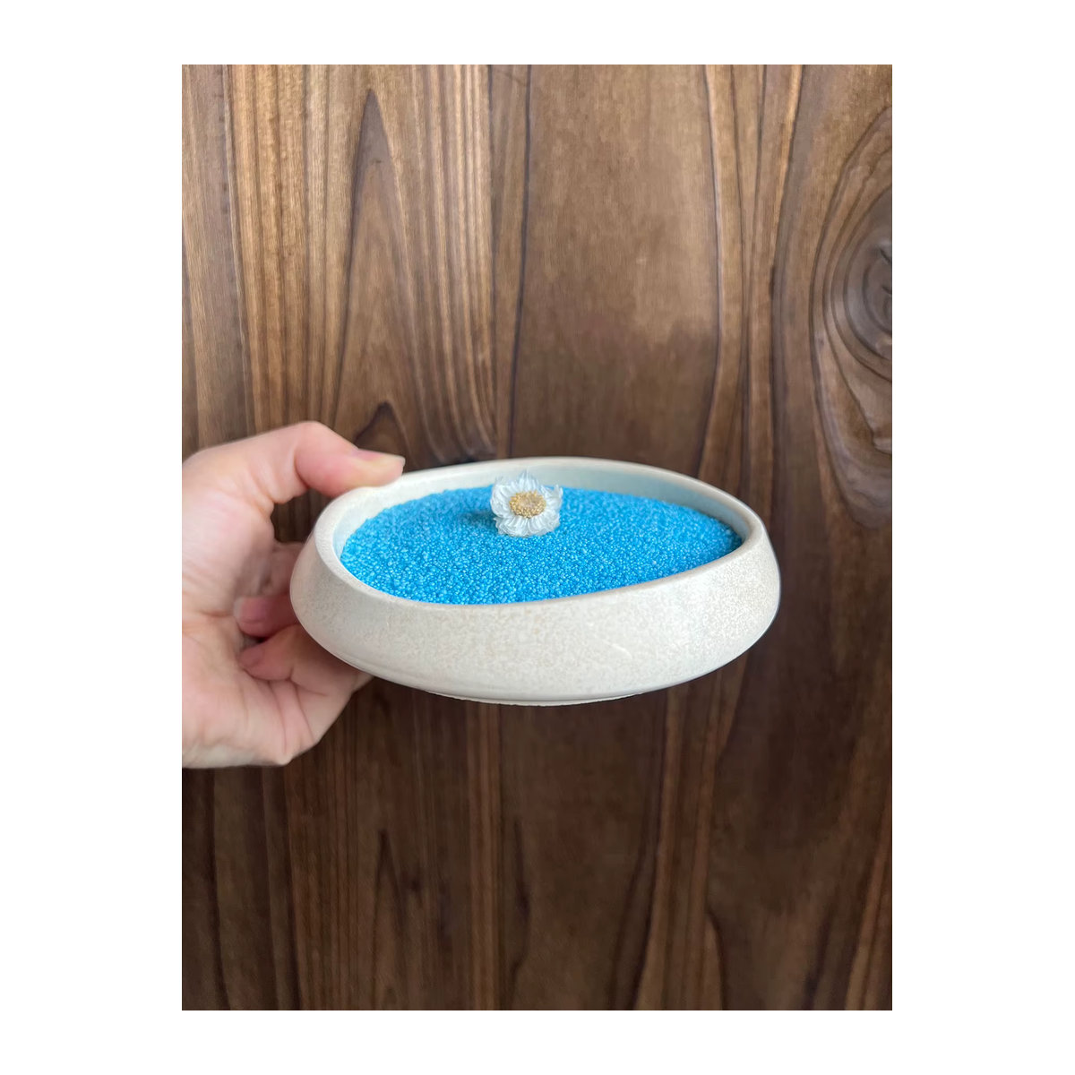 FxZoo Silikon Form Unregelmäßige Welle für DIY Schmuck Ring Display Kerzenhalter und Gips-Objekte in Transparent - Bild 3