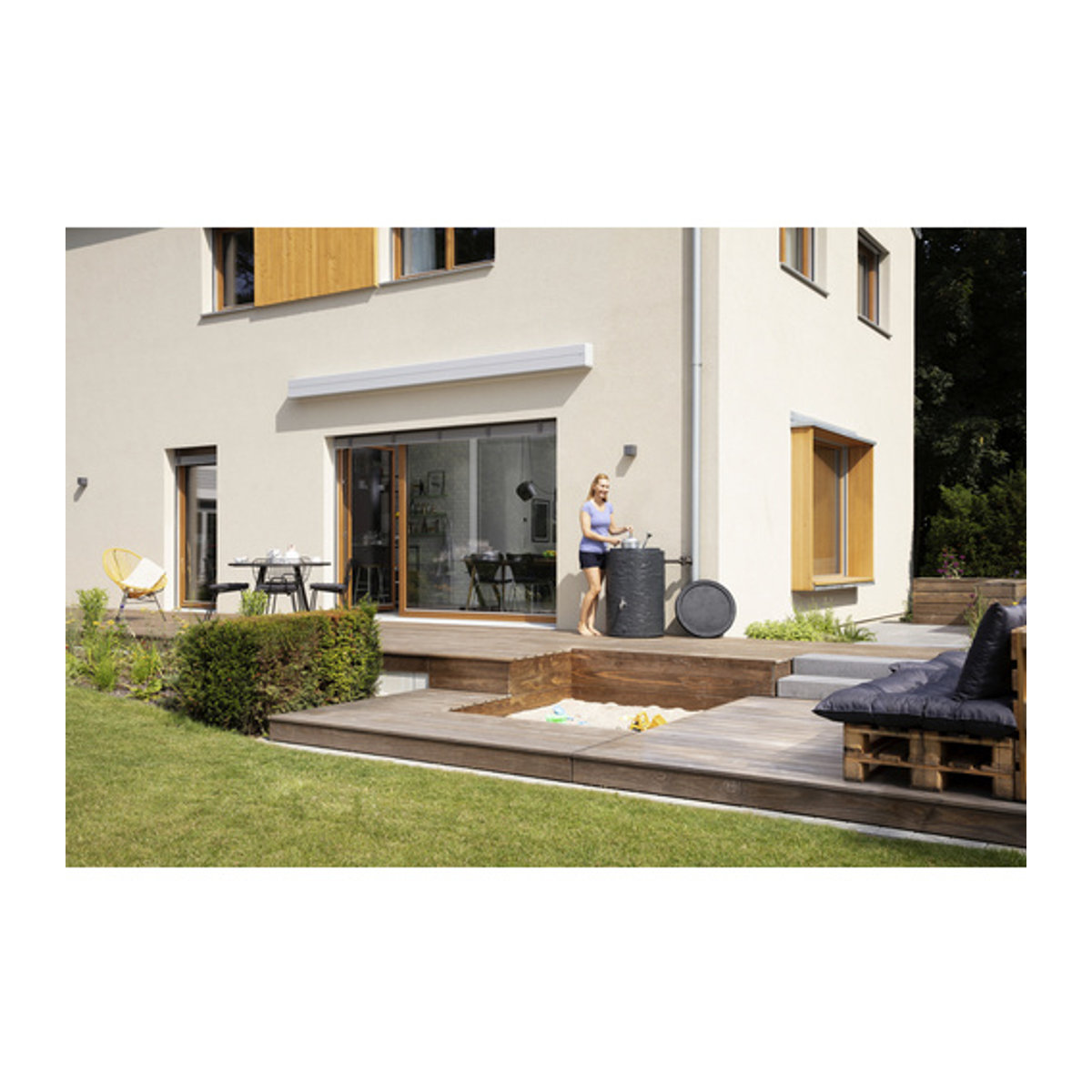 Garantia Regenspeicher MURO 420 l in Graphitgrau - Bild 2