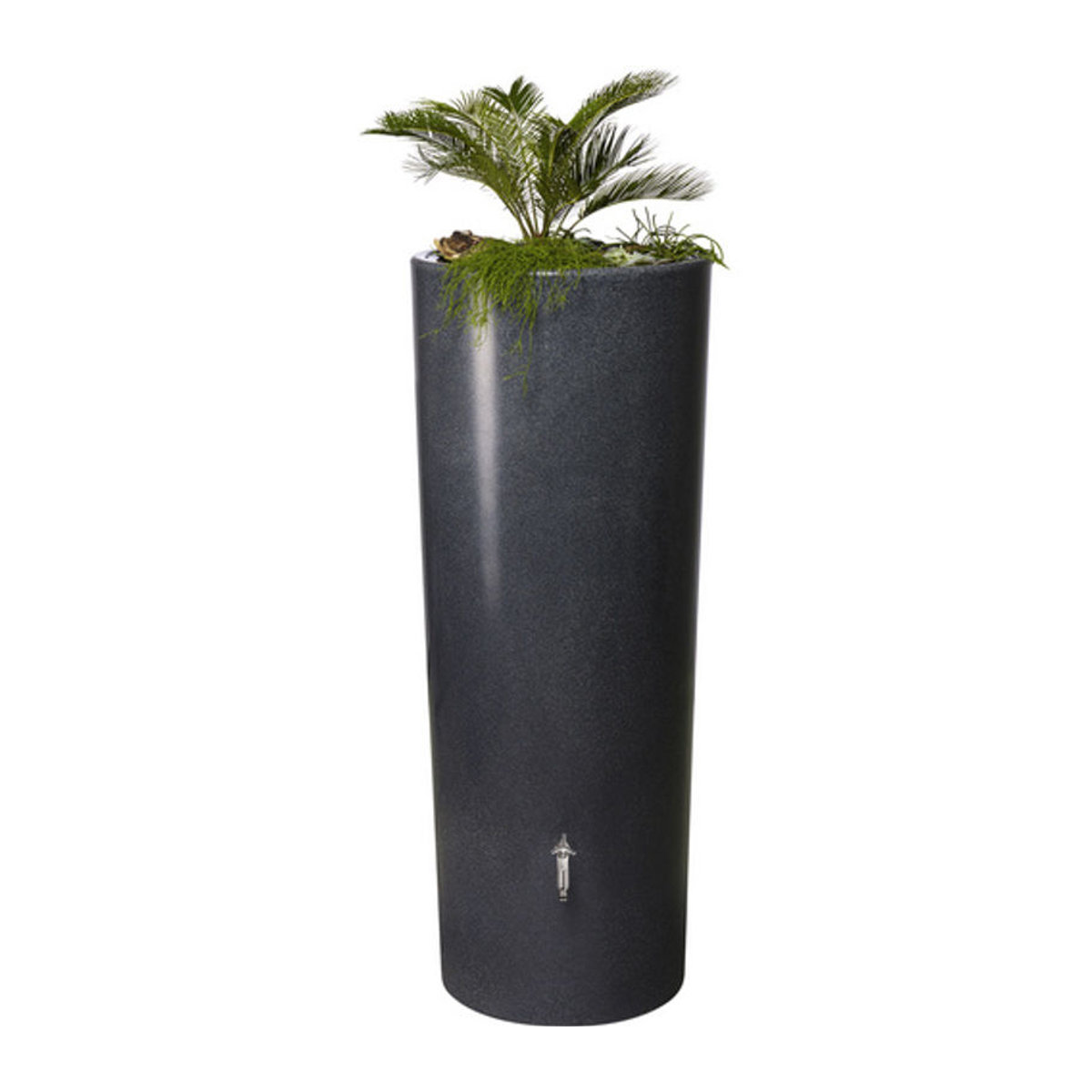 Garantia Regenspeicher STONE 2in1 in Lava mit integrierter Pflanzschale 350 Liter - Bild 2
