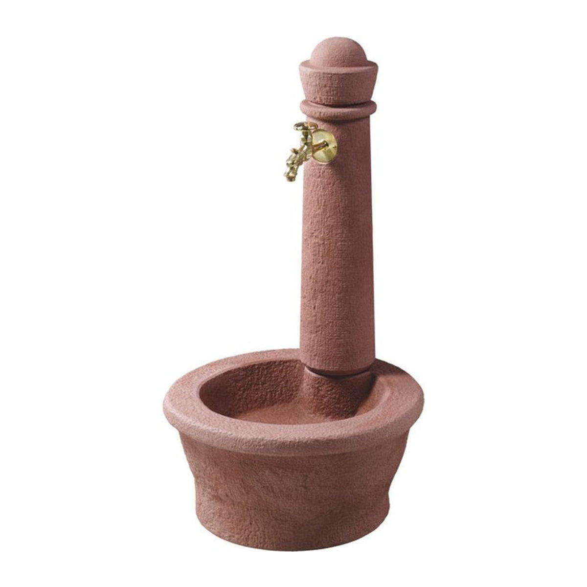 Garantia Roma Steinbrunnen in Rot im klassischen Design - Bild 1