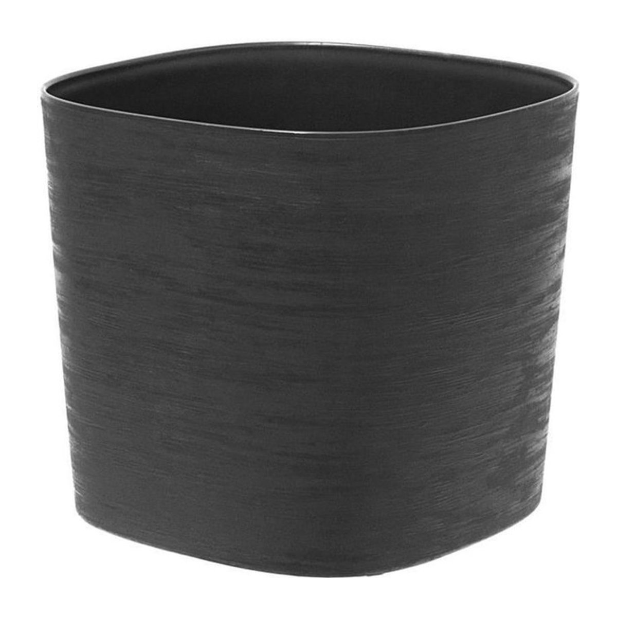 GARDEN ID Respect Pflanztopf mit Wasserreservoir in Schwarz-Anthrazit B/T/H: 25 x 25 x 25 cm - Bild 1