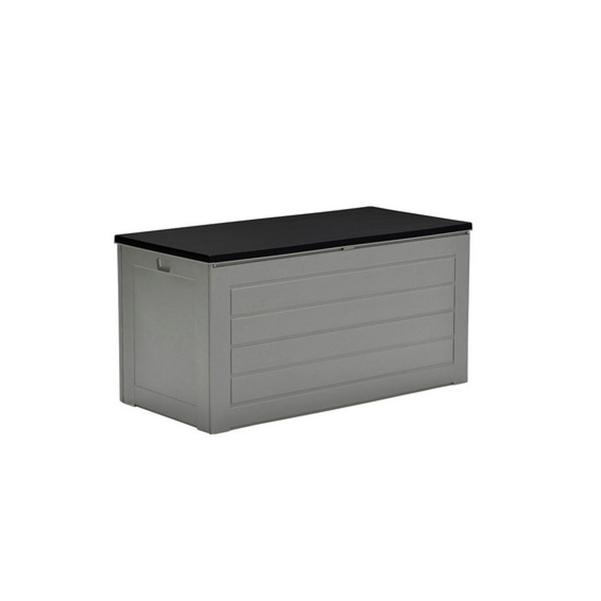 GARDEN IMPRESSIONS Kissenbox grau/schwarz B/H/T: 146,4 x 74,9 x 71 cm - Bild 2