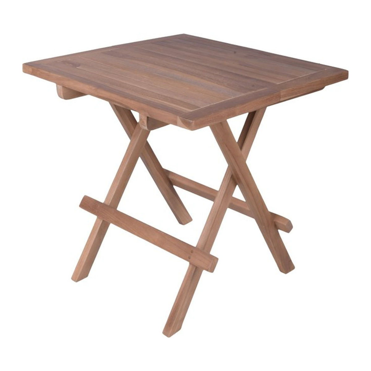Garden Pleasure Beistelltisch SIMUK aus Teak Massivholz in Beige, B/T: 50 x 50 cm - Bild 3