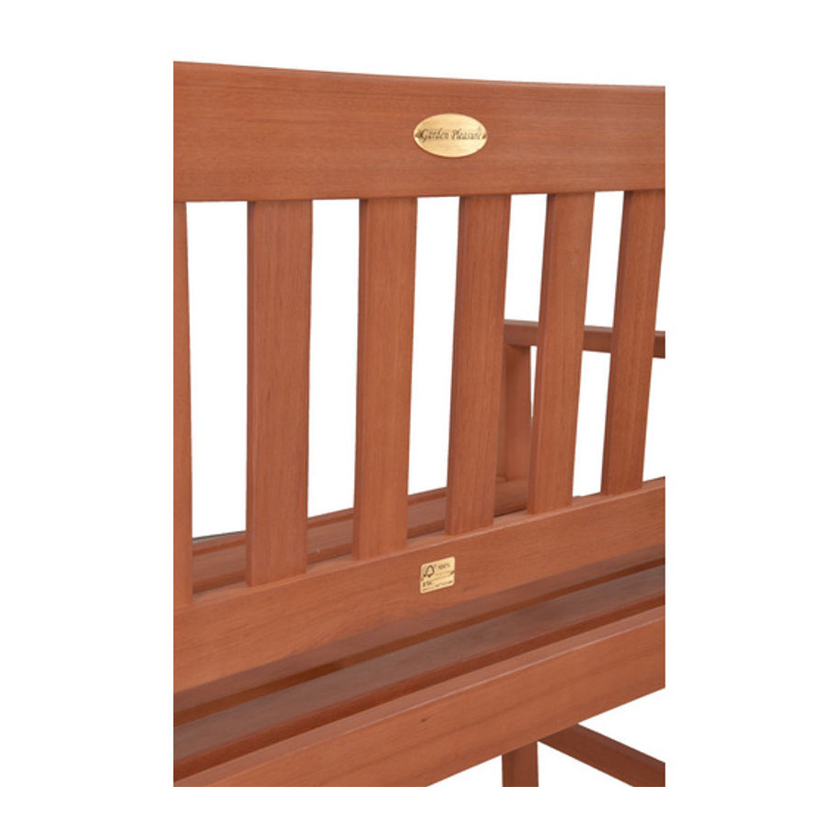Garden Pleasure Gartenbank PROMOTION 2-Sitzer aus Akazieholz, Braun, B/H/T: 110 x 86 x 56 cm - Bild 4