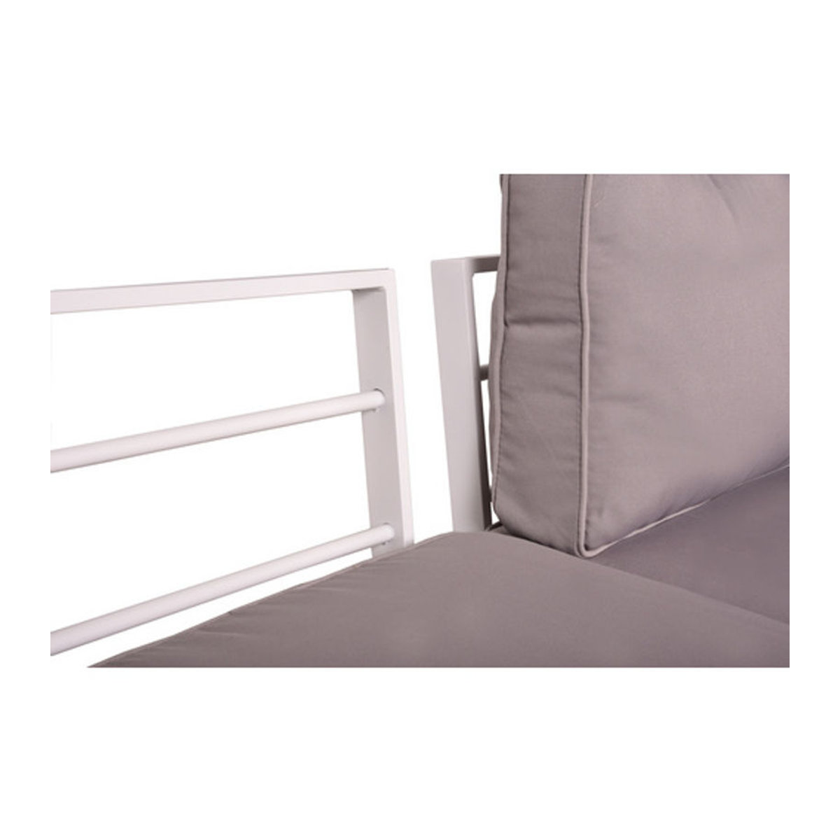 Garden Pleasure Lounge-Set VALENTINA 4-teilig aus Aluminium in Braun - Bild 4