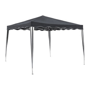Garden Pleasure Pavillon GANGES in Grau, B x T: 300 x 300 cm