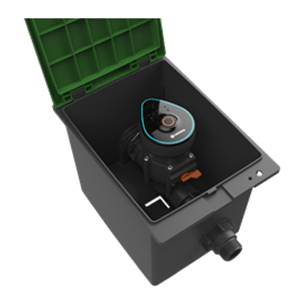 Gardena 9V Bluetooth Bewässerungsventil 01285-20 App-gesteuertes Ventil in Schwarz - Bild 2