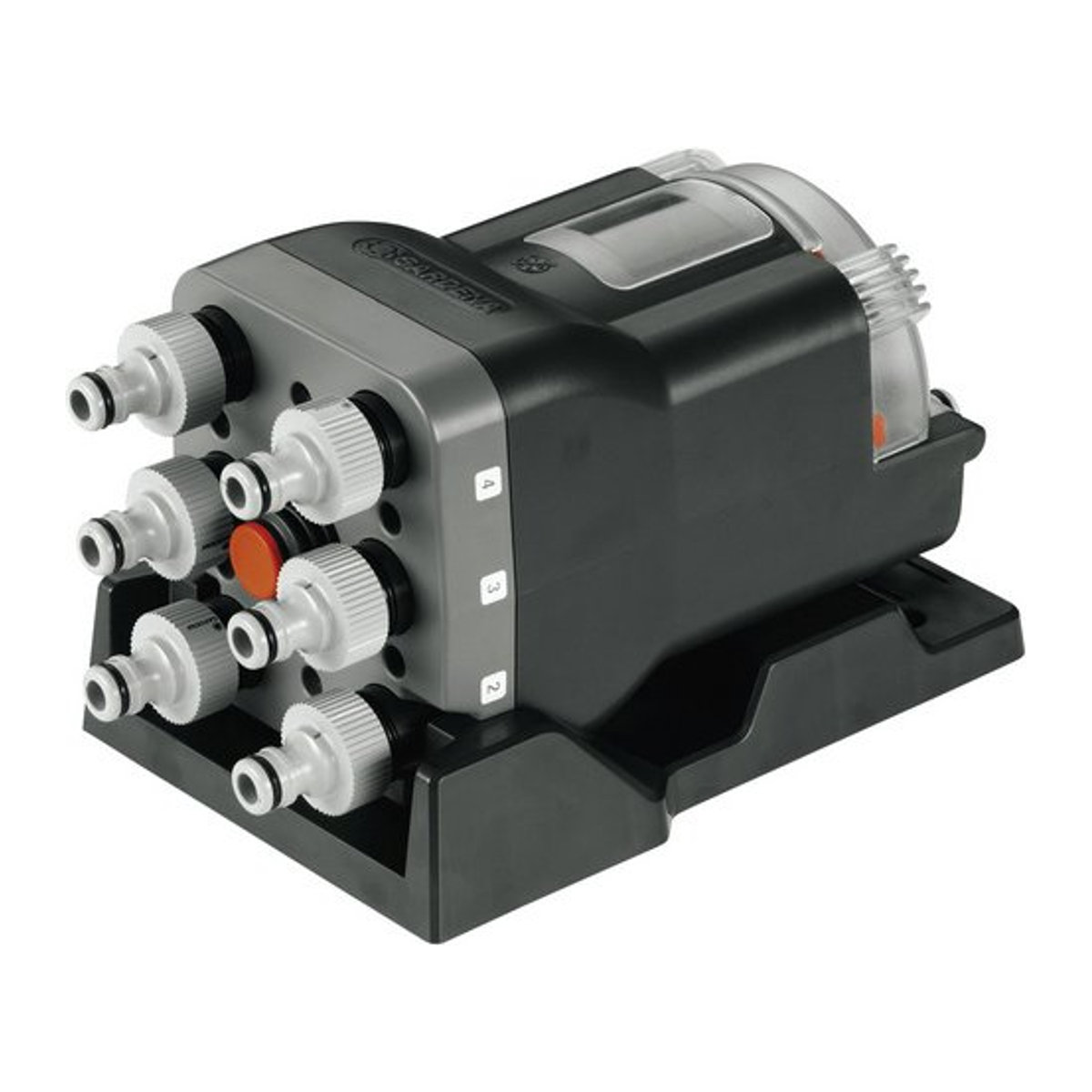 Gardena Bewässerungssteuerung Automatic mit LCD-Display und 6 Bereichen, elektronisch, Multicolor und Schwarz, B/T/H: 23,6 x 16,4 x 15,3 cm - Bild 1