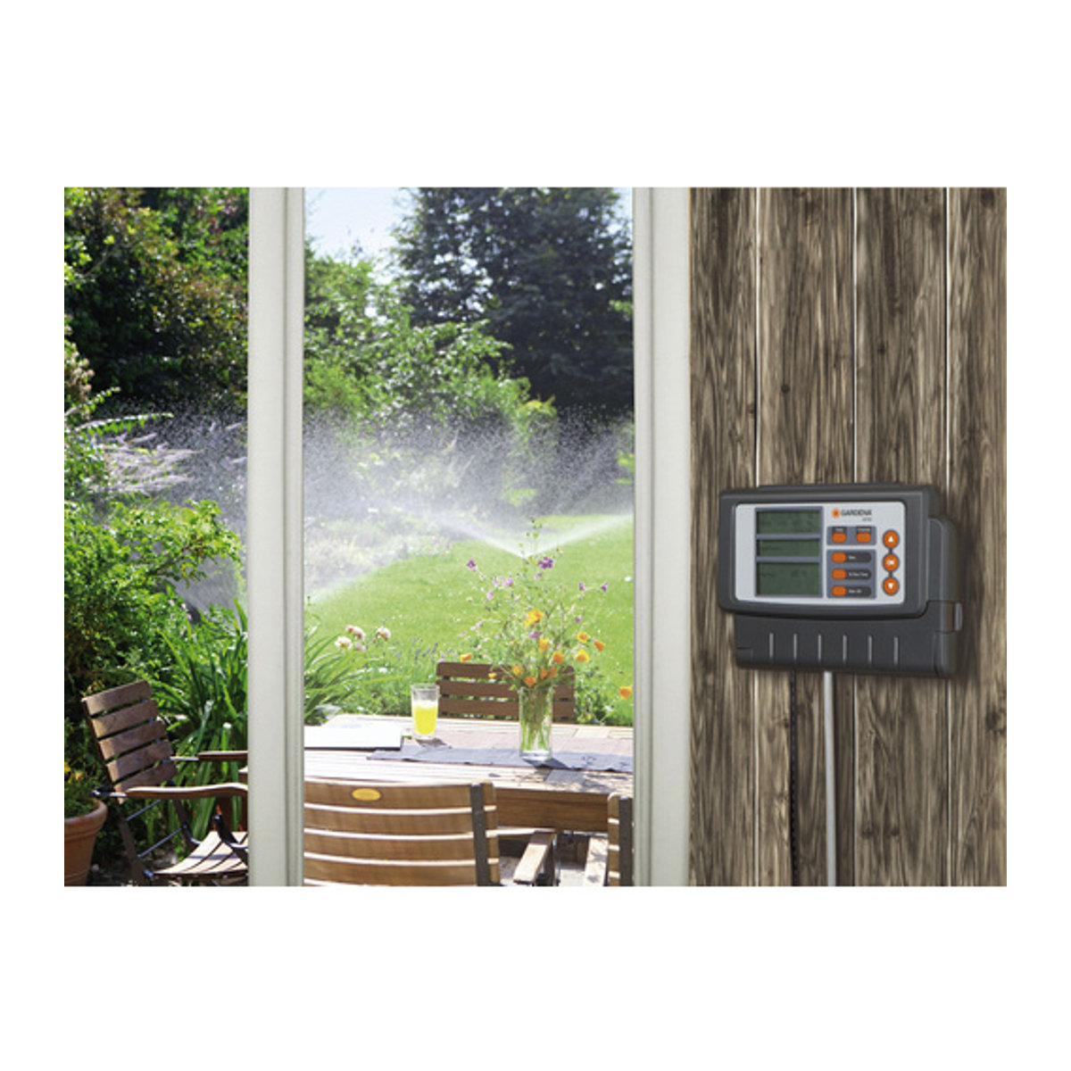 Gardena Classic Bewässerungssteuerung 4030 elektronische Steuerung mit LCD-Display, B/H/T: 20 x 14 x 3 cm, grau/mehrfarbig - Bild 2