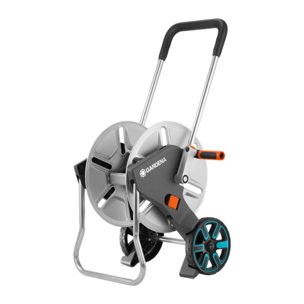Gardena CleverRoll M Metall Schlauchwagen Silber - Bild 2